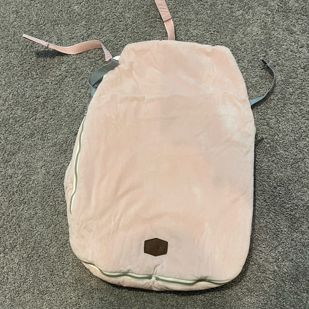 JJ Cole Sherpa-Lined Winter Car Seat Cover